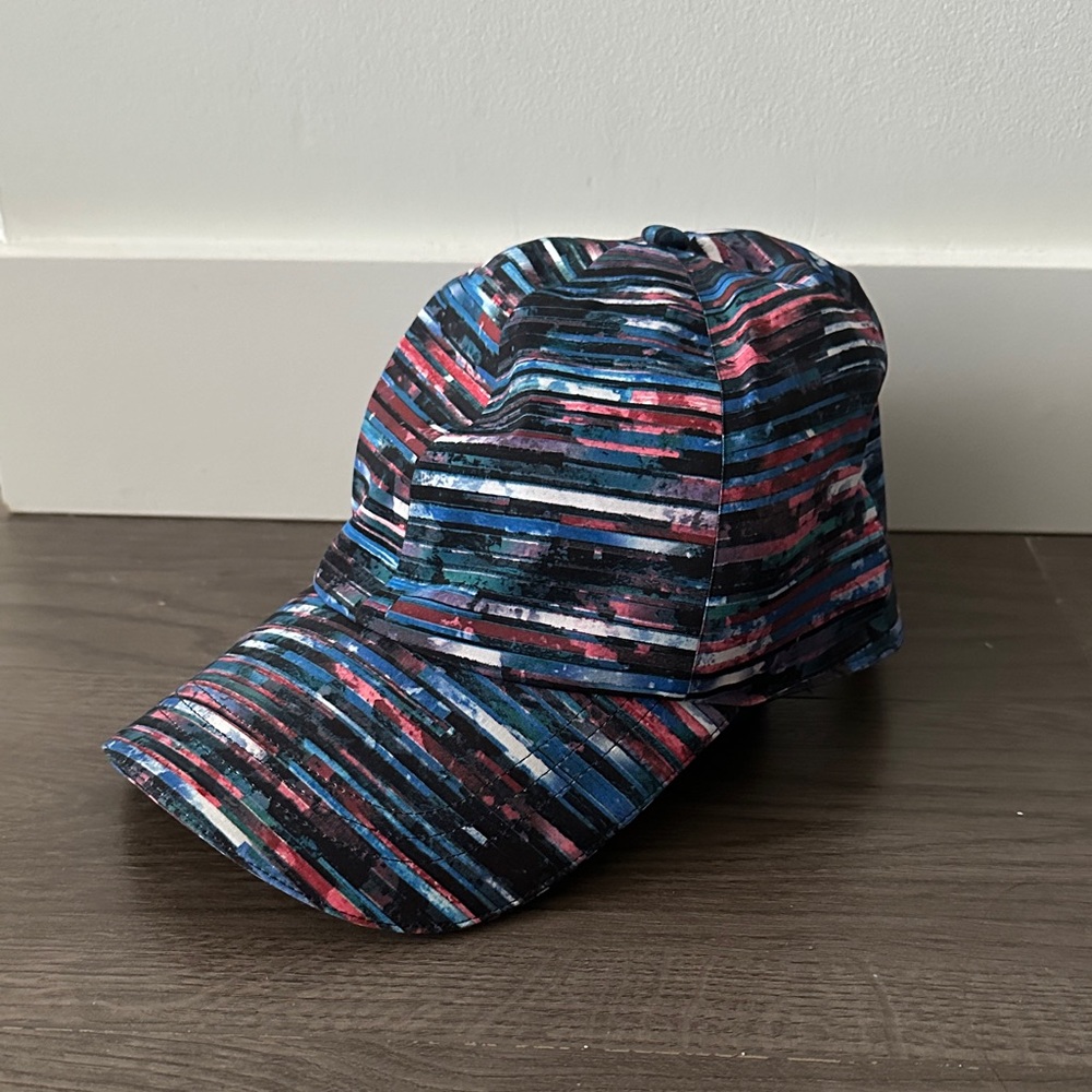 Lululemon Baller Running Hat Hinshu Alpine White Multi